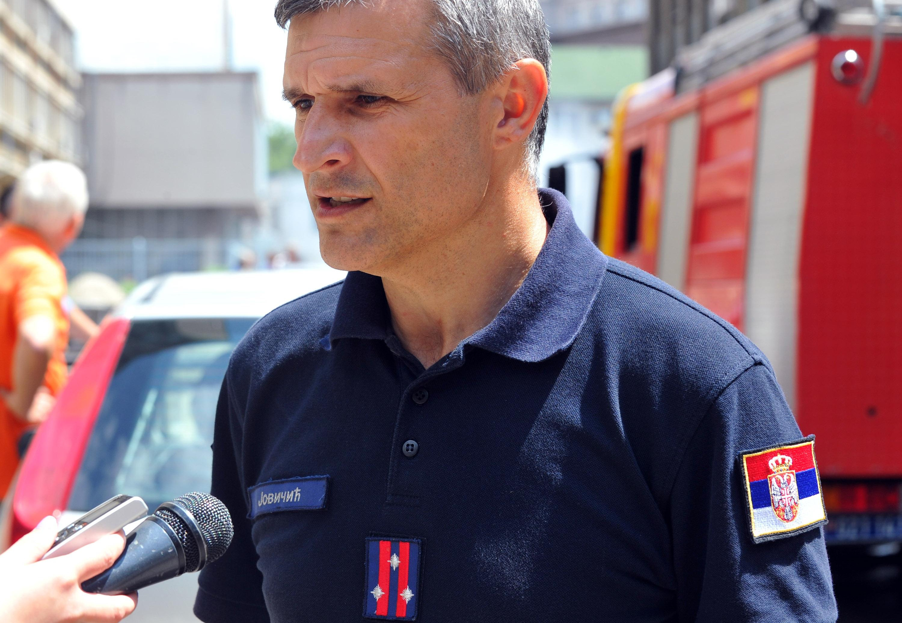 JOVIČIĆ: Oprema srpskih  vatrogasaca je U SKLADU SA EVROPSKIM STANDARDIMA!