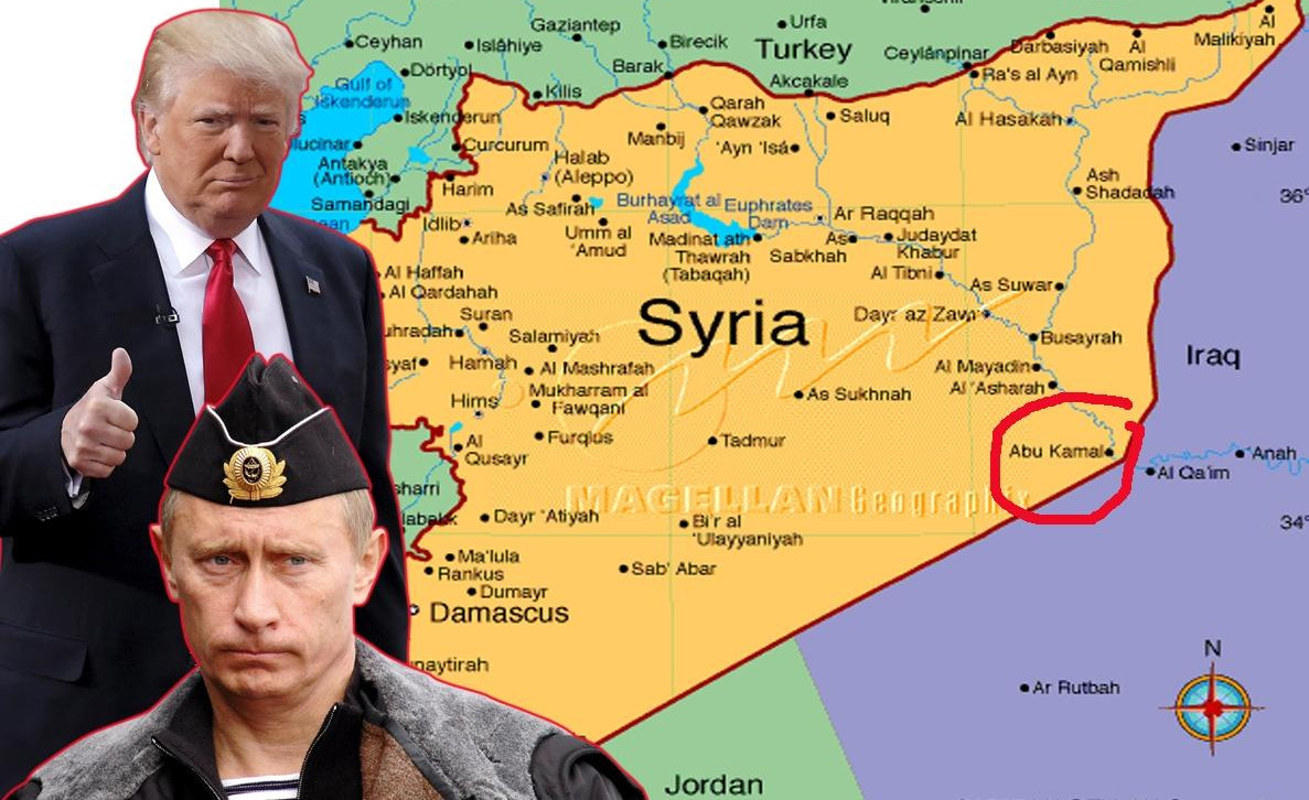 RAT ZA SIRIJSKU NAFTU, SAD OTKRILE KARTE: Putin i Asad moraju da zauzmu Abu-Kemal pre Kurda i Amera!