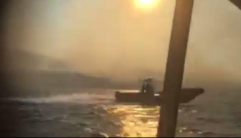 (VIDEO) SPASAVAJ SE KO MOŽE! Potresni snimci evakuacije meštana iz Rta Veslo na Luštici!