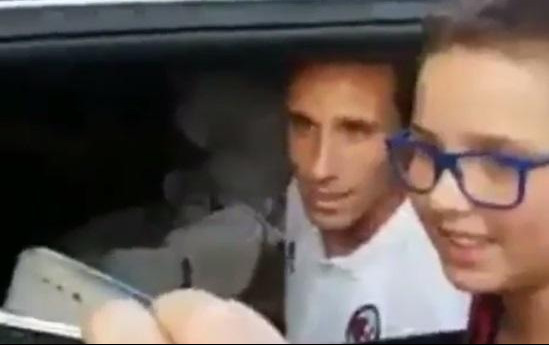 (VIDEO) EPSKA BLAMAŽA! Lukas Bilja u dresu Milana rekao "Napred Lacio"!