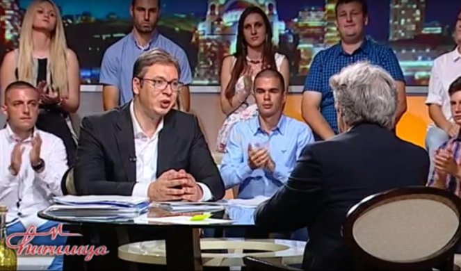 (VIDEO) NE PROPUSTITE! Pogledajte kompletno gostovanje predsednika Srbije Aleksandra Vučića u emisiji "Ćirilica"!