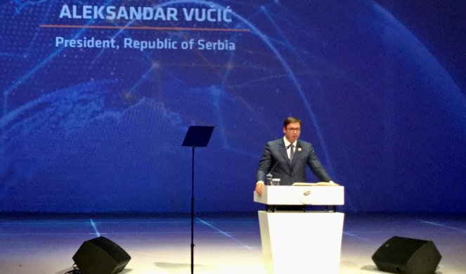 (FOTO) VUČIĆ NA NAFTNOM KONGRESU: Srbija očekuje krak turskog gasovoda