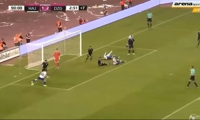 (VIDEO) SUDIJA IMA PETLJU! Večiti hrvatski derbi rešen penalom u 93. minutu!