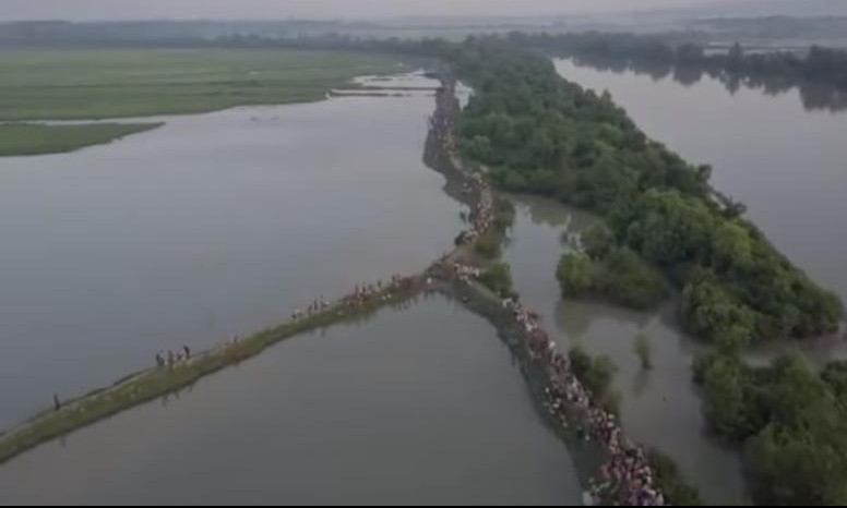(VIDEO) TUGA JEDNOG NARODA! Pogledajte kako iz vazduha izgleda kada hiljade ljudi napuste svoj dom!