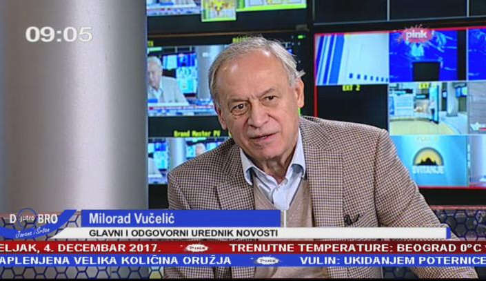 VUČELIĆ ZA TV PINK: Janković je svojim LAŽIMA O POKRADENIM IZBORIMA izmanipulisao i zloupotrebio narod Srbije!