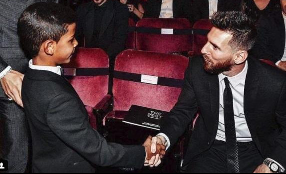 (FOTO) OVO JE SPEKTAKULARNO! Ronaldov sin se zahvalio idolu - LEU MESIJU!