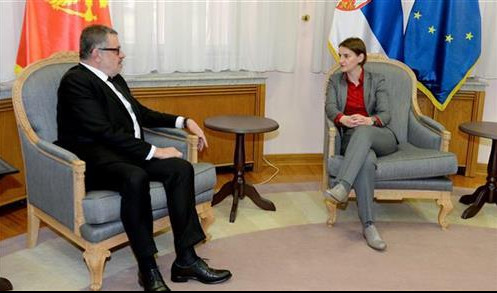 (FOTO) ANA BRNABIĆ: Nema otvorenih pitanja između Srbije i Crne Gore