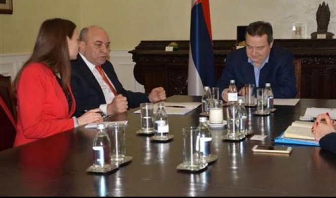 (FOTO) DAČIĆ RAZGOVARAO SA AMBASADOROM AZERBEJDŽANA: Važna ekonomska saradnja, veliki potencijal robna razmena!
