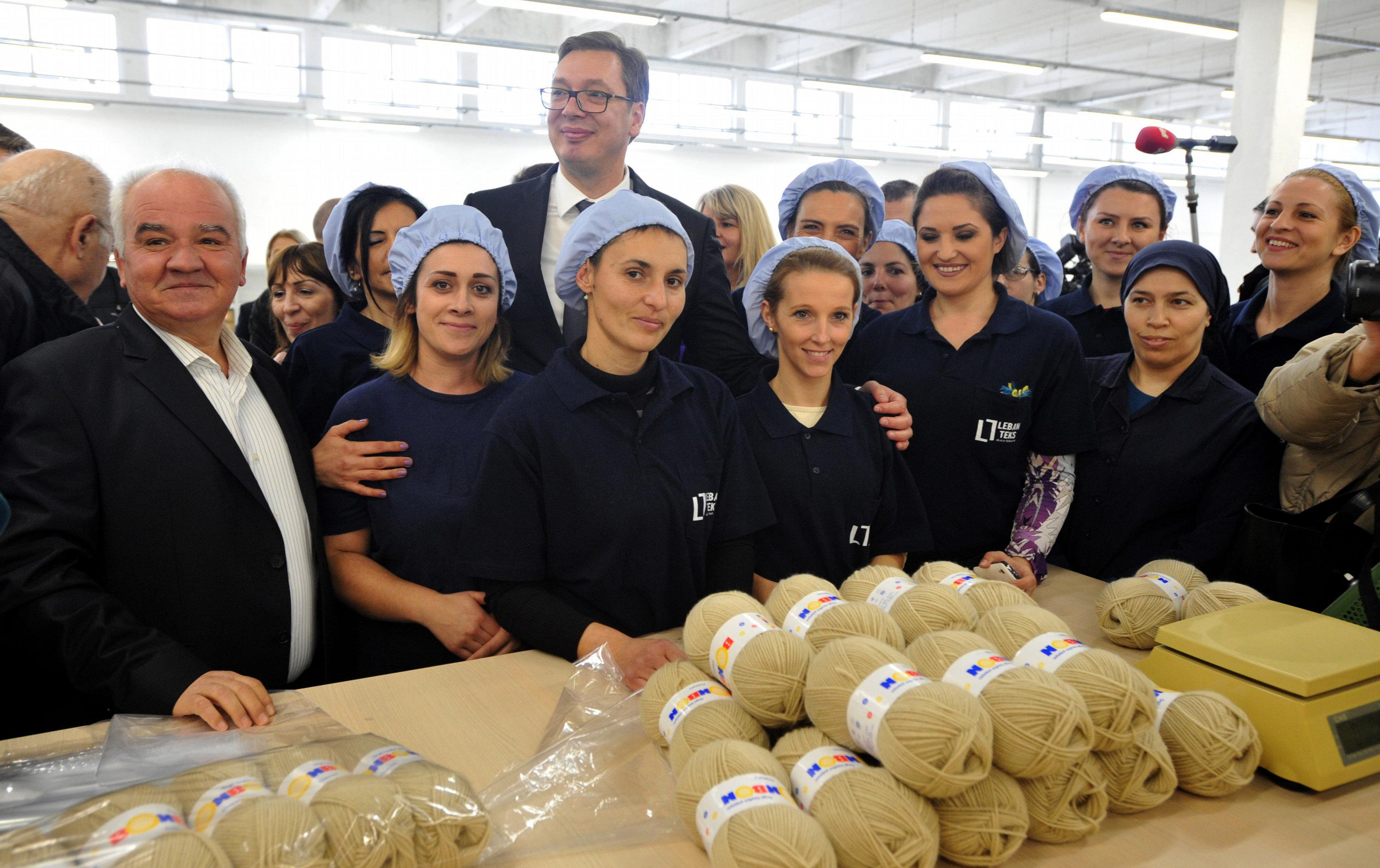 (FOTO) VUČIĆ U LEBANU: Politika dobrih odnosa sa Turskom otvara radna mesta i vraća osmeh na lice!!