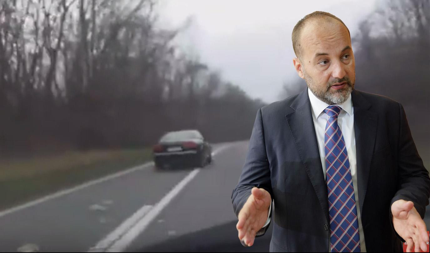 (VIDEO) BAHATI PRANGIJA! Saša Janković PRETICAO PREKO PUNE LINIJE na putu za Šabac!