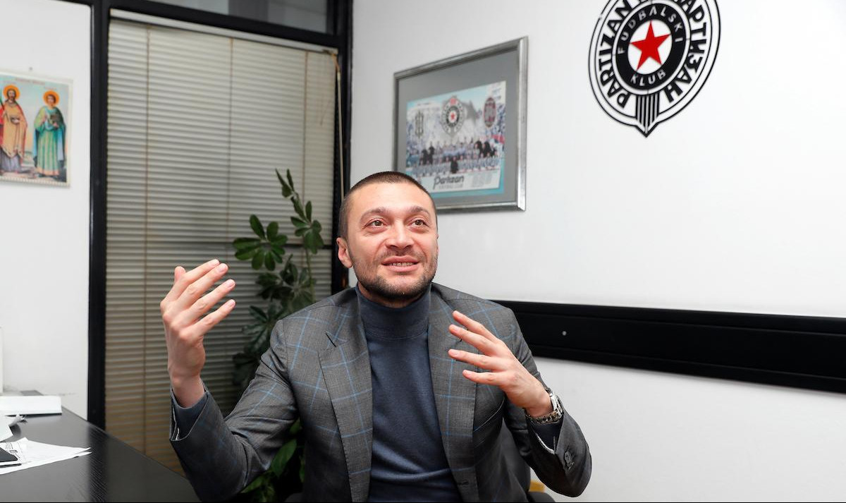 IMAMO TIM ZA VELIKA DELA! Iliev oduševljen renoviranom ekipom Partizana