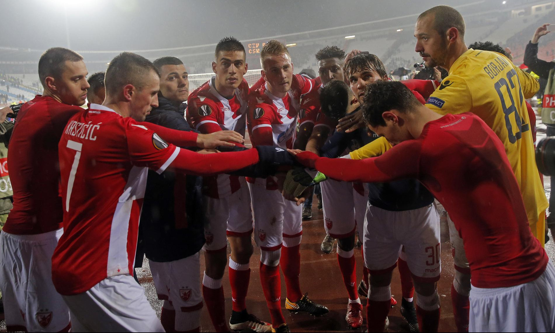 (FOTO) NOVI SKOK ZVEZDE! Crveno-beli popravili plasman na UEFA listi! 