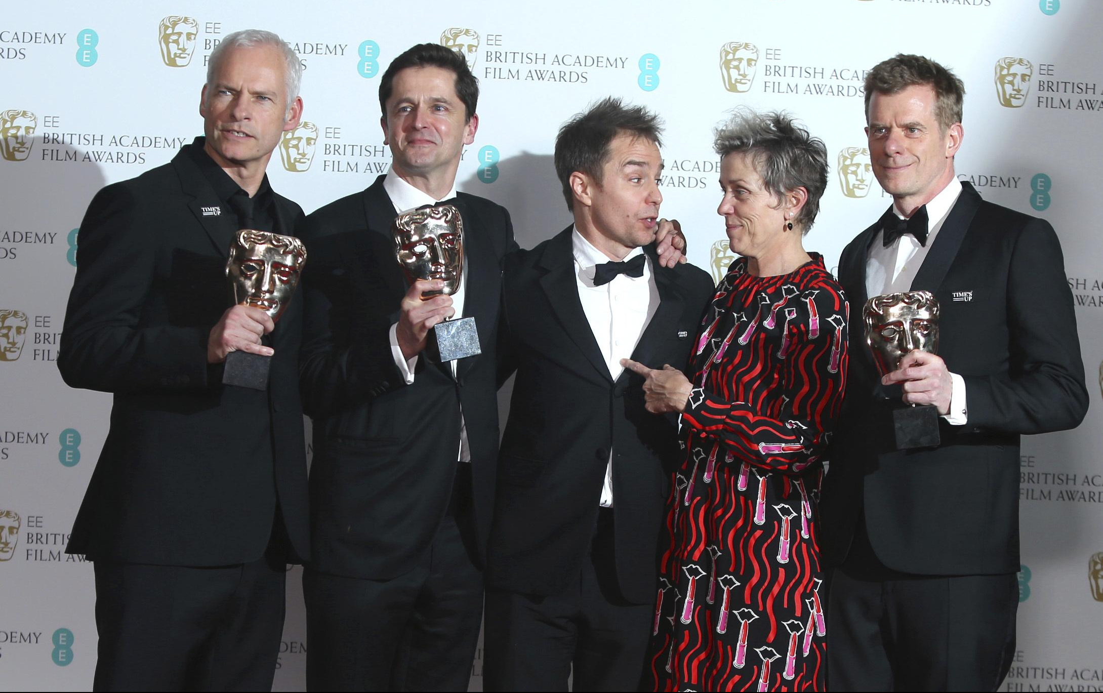 DODELJENE NAGRADE BAFTA: Pet priznanja za "Tri bilborda..." 