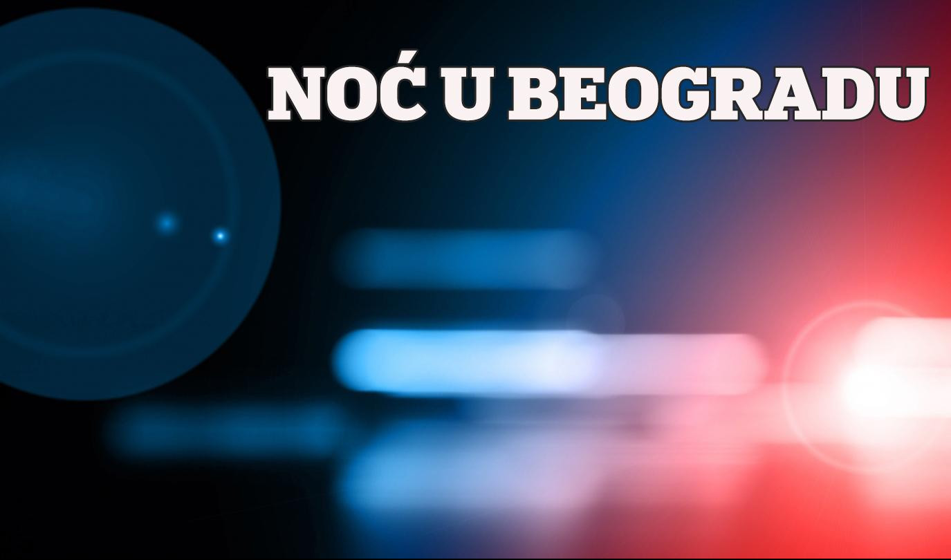 ČETIRI UDESA I 103 INTERVENCIJE HITNE POMOĆI tokom noći u Beogradu!