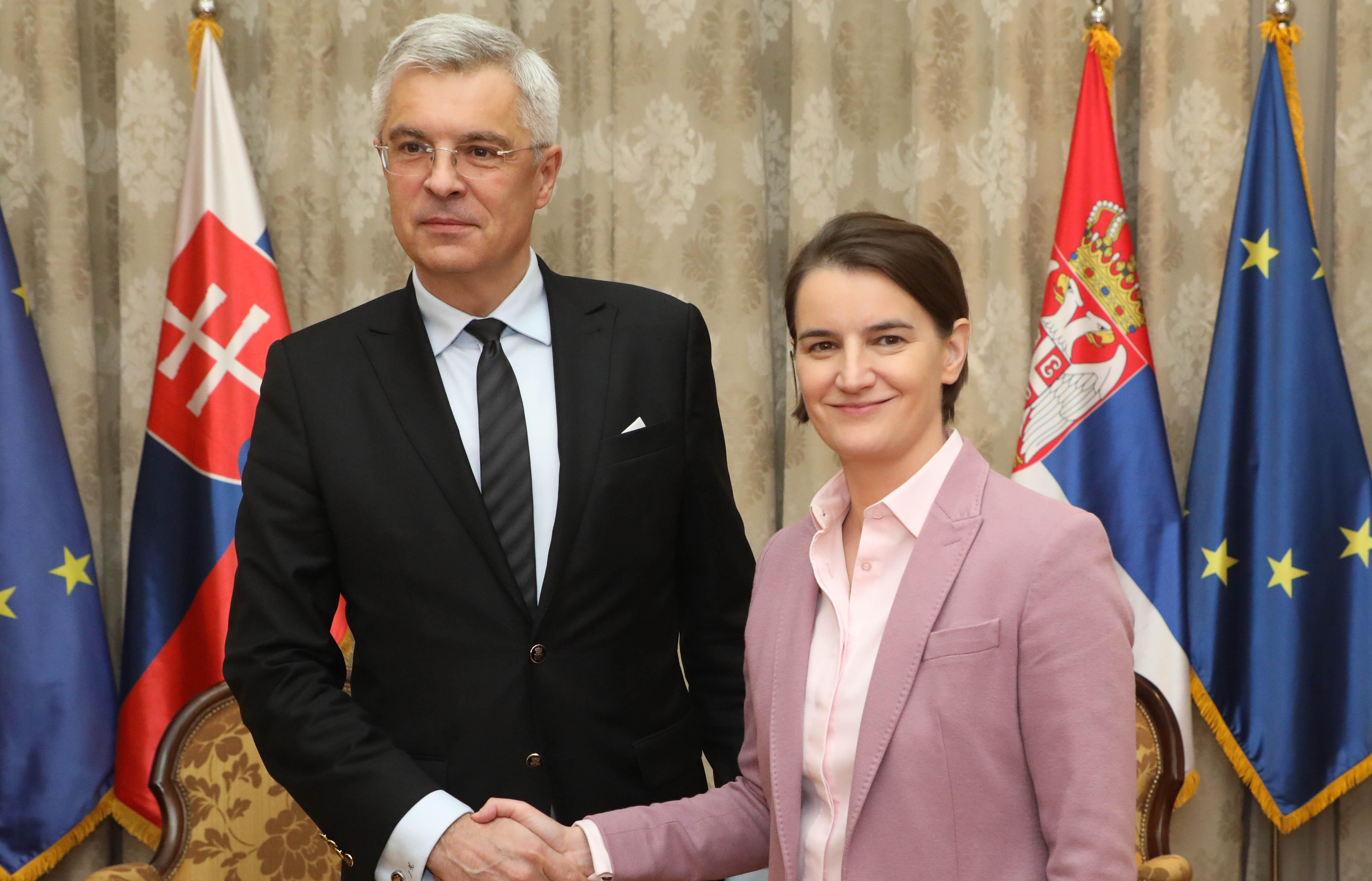 (FOTO) BRNABIĆ I KORČOK: Određivanje okvirnog datuma pristupanja Srbije EU ohrabrujuća i pozitivna odluka