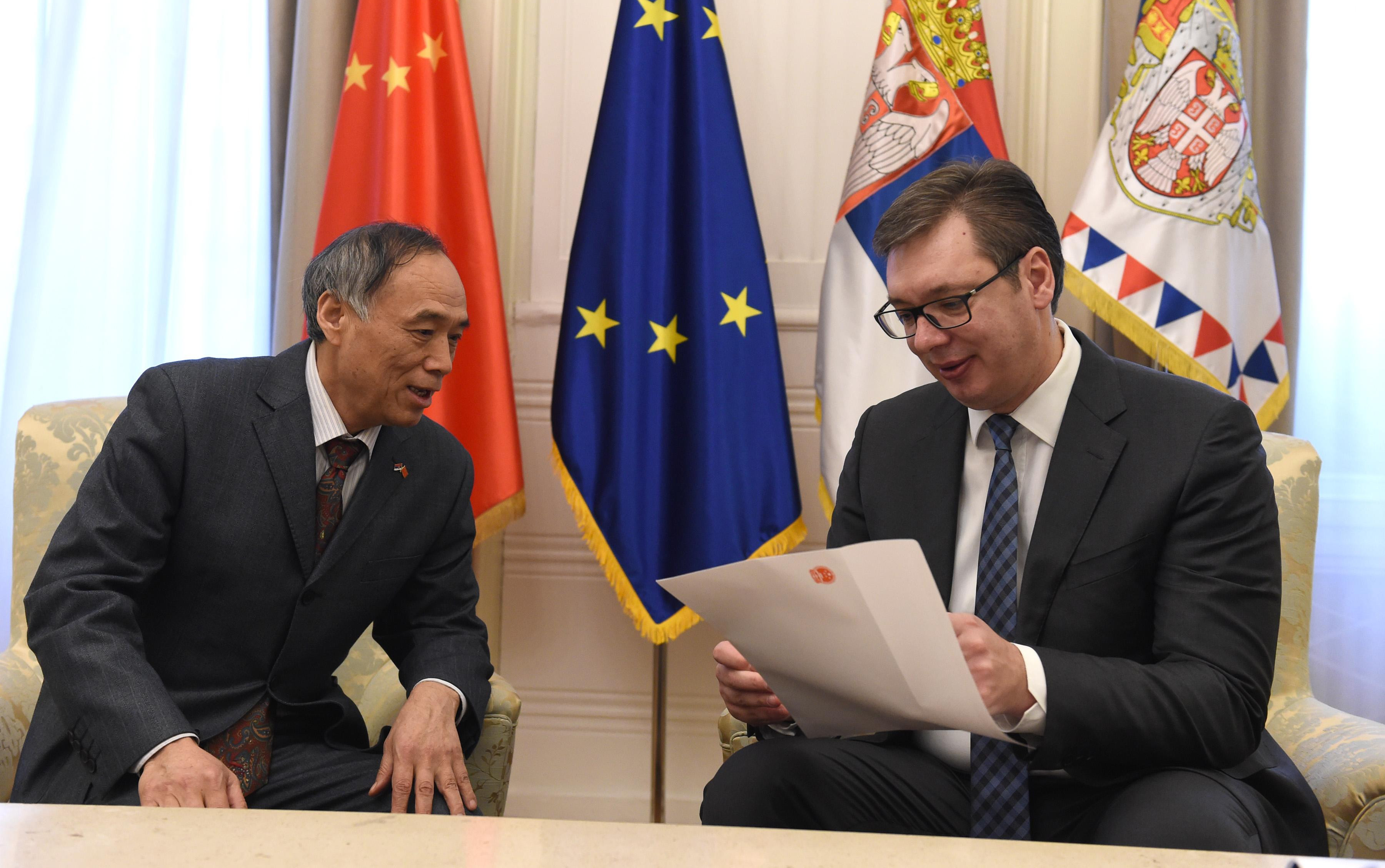 VUČIĆ POSLE SASTANKA SA MANČANGOM: Prijateljstvo Srbije i Kine je ČELIČNO!
