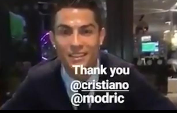 (VIDEO) ĆAO, FILIPE! Kristijano Ronaldo poslao video poruku sinu Nemanje Matića!