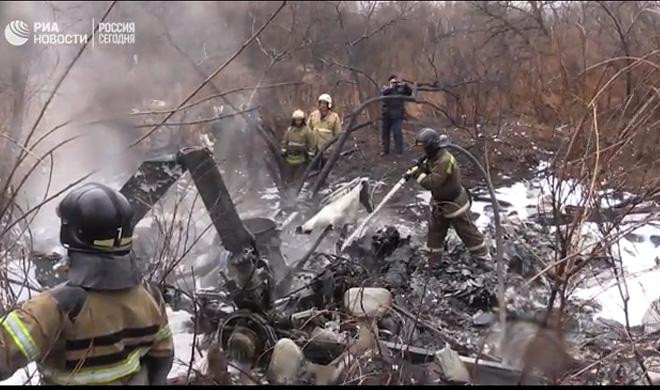 (VIDEO) NESREĆA U RUSIJI: Srušio se borbeni avion za obuku pilota