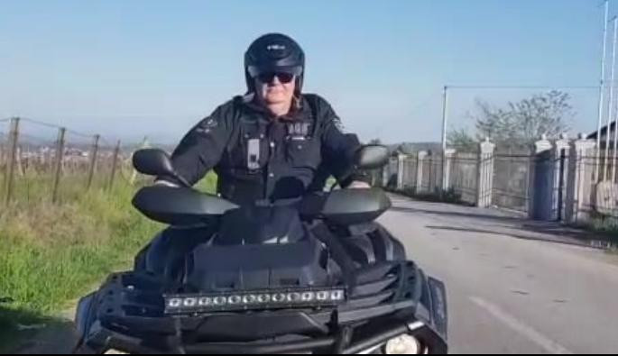(VIDEO) PALMA VEŽBA ZA DOLAZAK BAJKERA: Vozim propisanom brzinom - i uvek nosim kacigu!