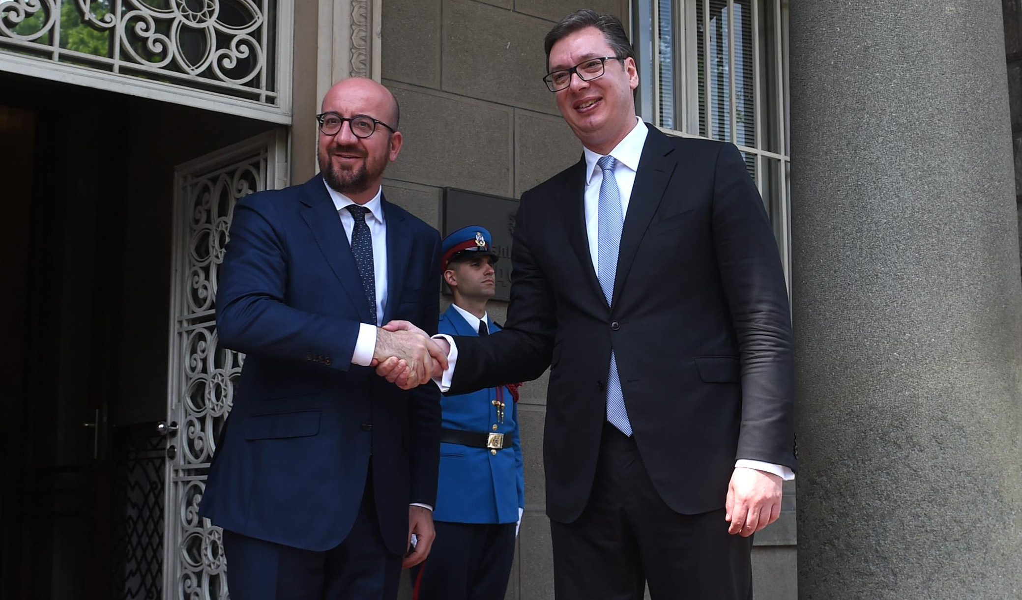 (FOTO) PREDSEDNIK VUČIĆ se sastao sa premijerom Belgije MIšelom!