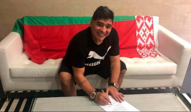 KOMEDIJA OD UGOVORA! Maradona može da ode iz Belorusije ako mu bude MNOGO HLADNO!