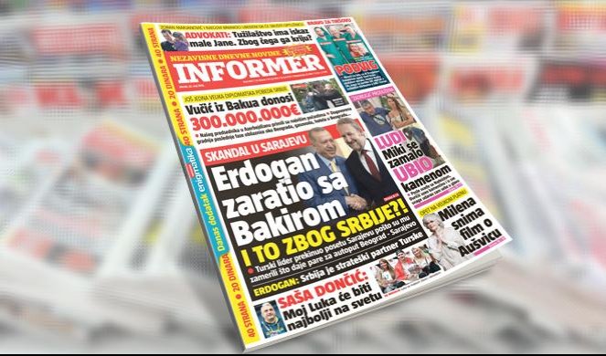SAMO U INFORMERU! SKANDAL U SARAJEVU: Erdogan zaratio sa Bakirom i to zbog Srbije?!