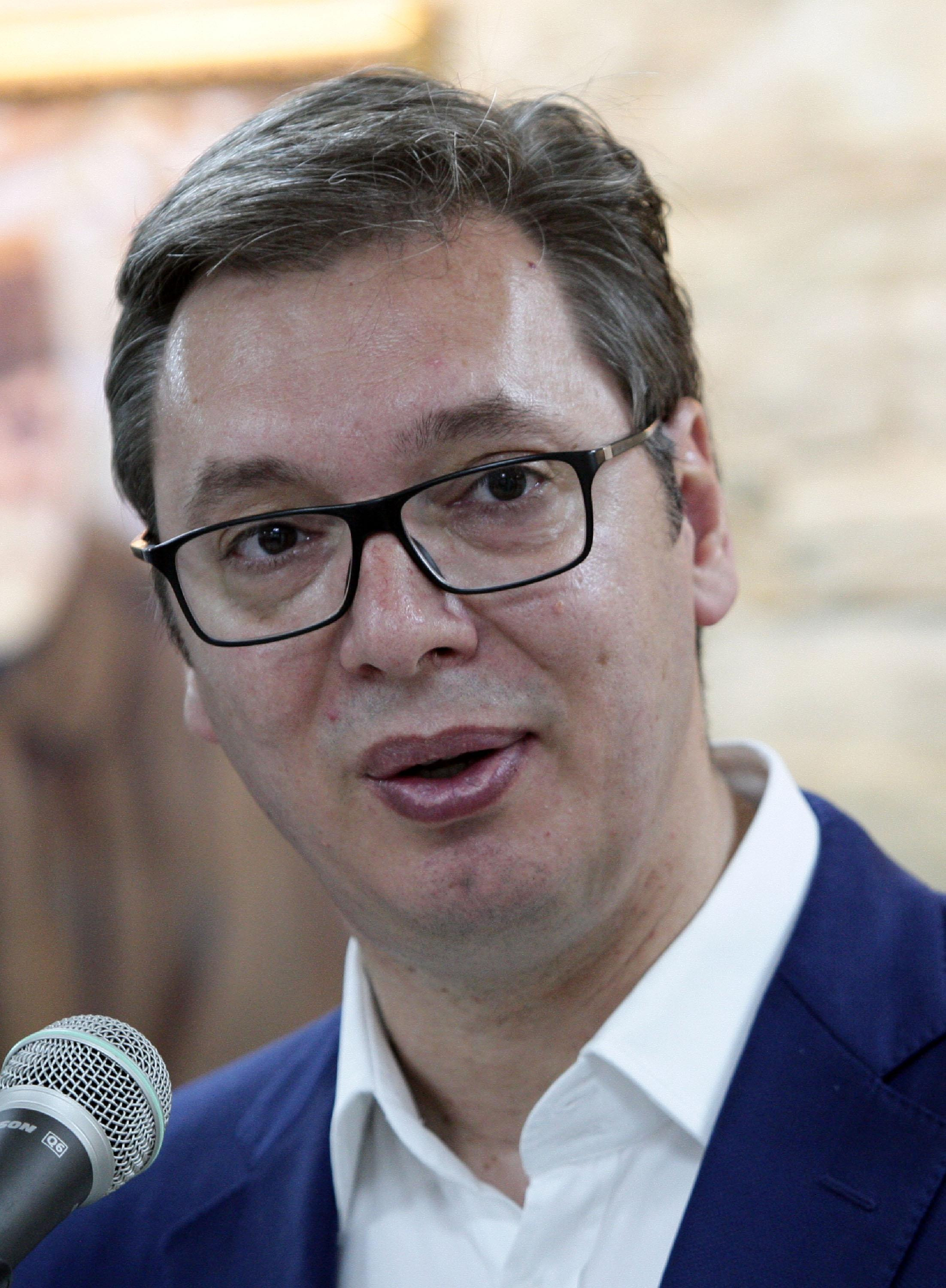 Aleksandar Vučić u obilasku Internata