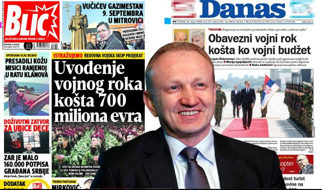 EVO DOKAZA da Đilas uređuje dnevne novine "Blic" i "Danas"!