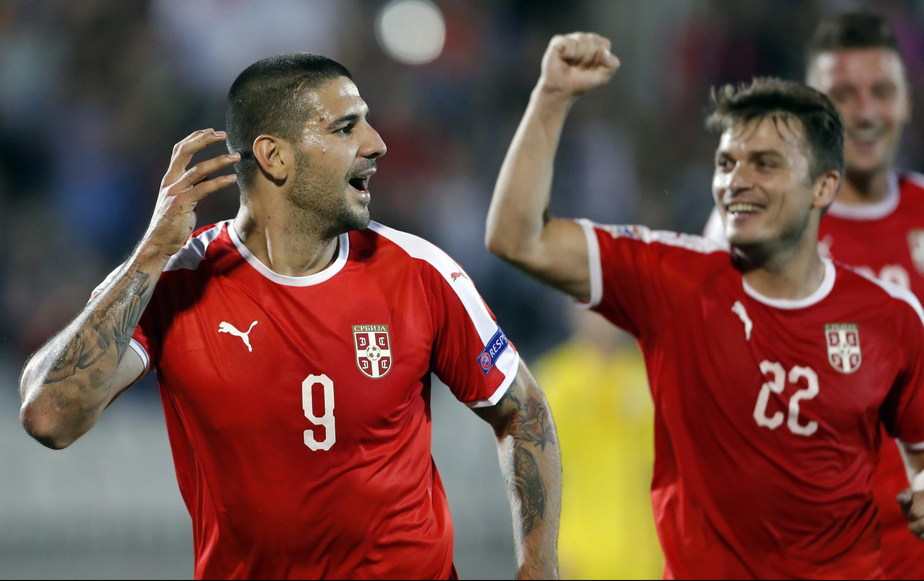 (FOTO) MITROVIĆ U ODABRANOM DRUŠTVU! Srpski napadač u izboru za najboljeg igrača Lige nacija!