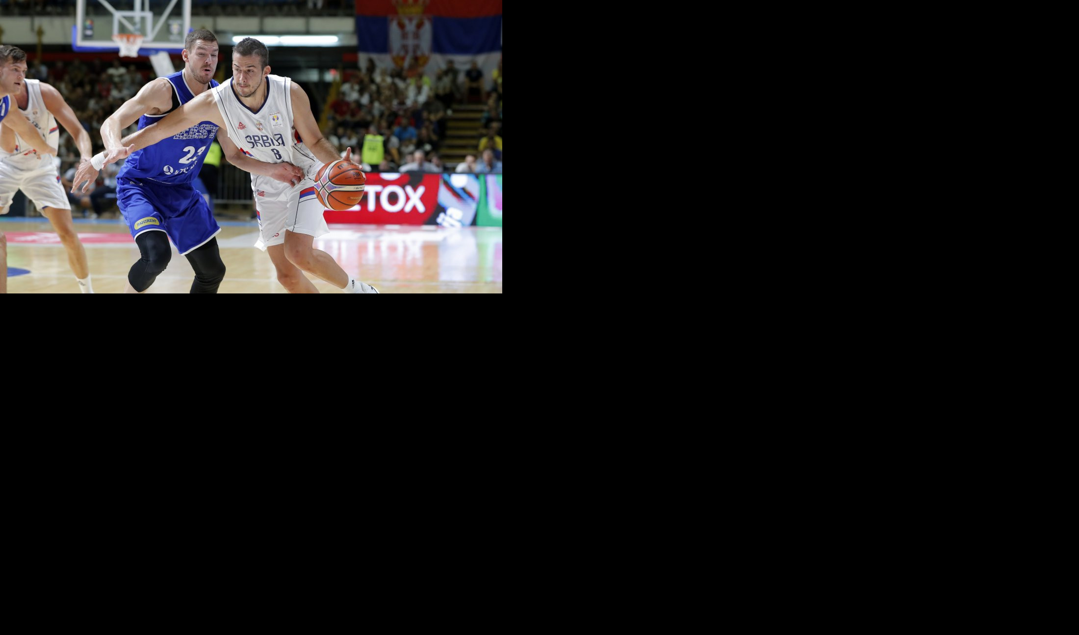 (FOTO) "ORLOVI" DEMOLIRALI ESTONIJU! Srbija napravila veliki korak ka Mundobasketu!