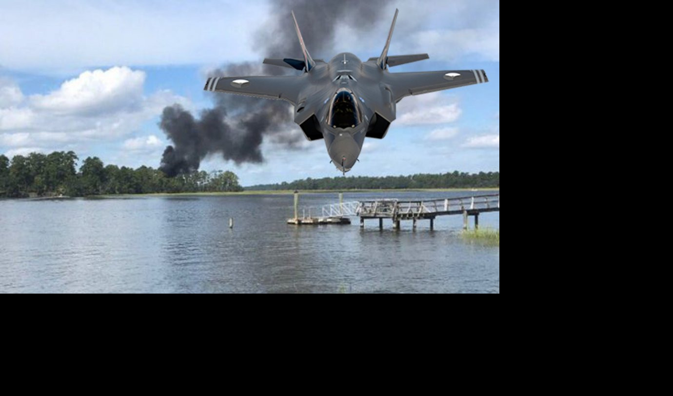 (FOTO) AMERI SE OPET BLAMIRAJU! Njihov najskuplji avion F-35 juče prvi put u borbi, DANAS SE VEĆ SRUŠIO!