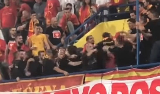 (VIDEO) CETINJANI I NIKŠIĆANI SE TUKLI ZBOG KOSOVA! Otkriveno zašto je izbio haos pred početak utakmice!