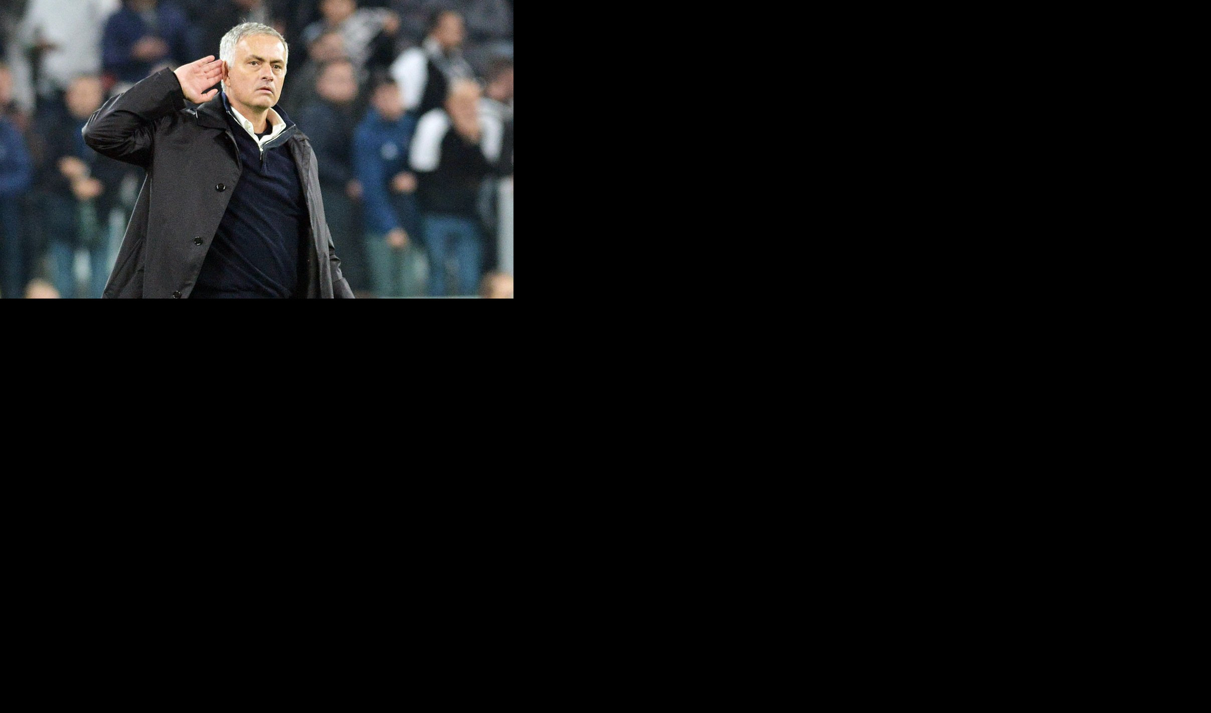 (FOTO) ZAŠTO ĆUTITE? Murinjo razbesneo navijače Juventusa: Vređali su mi porodicu, moj Inter!