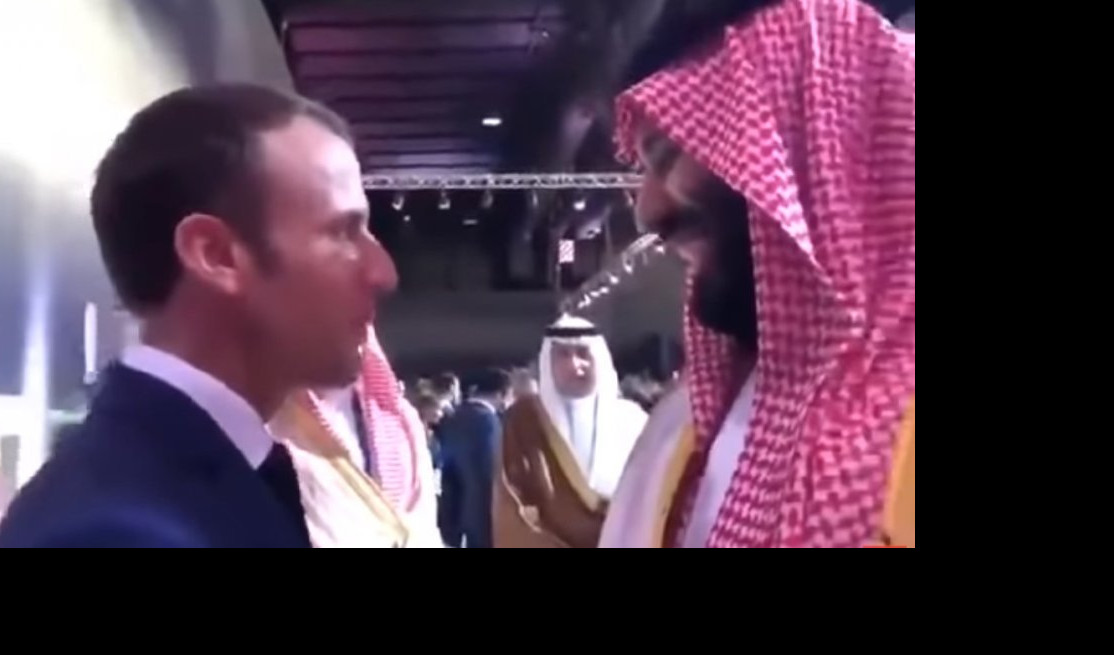 (VIDEO) BRINEM... NIKAD ME NE SLUŠAŠ:  Misleći da niko ne čuje, Makron na kvarno pokušao da prenese važnu poruku saudijskom princu!