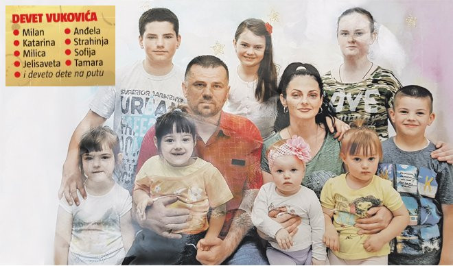 HEROJI! VUKOVIĆI SA KOSOVA ČEKAJU DEVETO DETE! Porodica koja se natalitetom bori za južnu srpsku pokrajinu!
