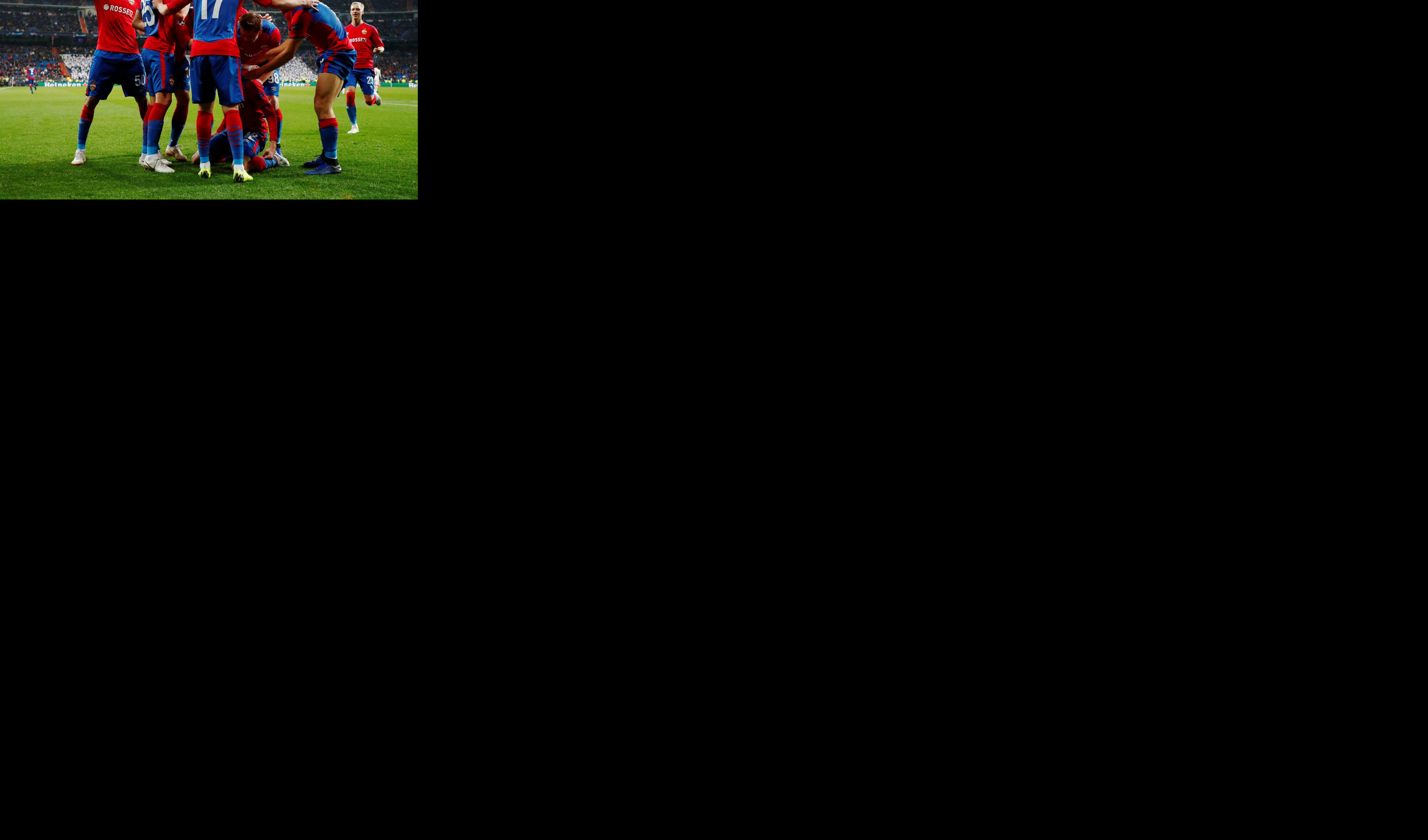 (VIDEO) "ARMIJA" POKORILA MADRID! CSKA do nogu potukao Real nasred "Bernabeua"!