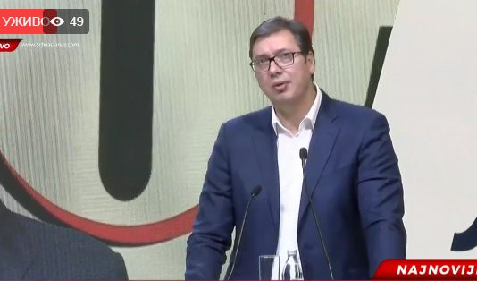 (FOTO/VIDEO) MITING SNS U GUČI! Vučić: Na silu niko neće uzimati vlast, TAJ FILM NEĆETE GLEDATI!