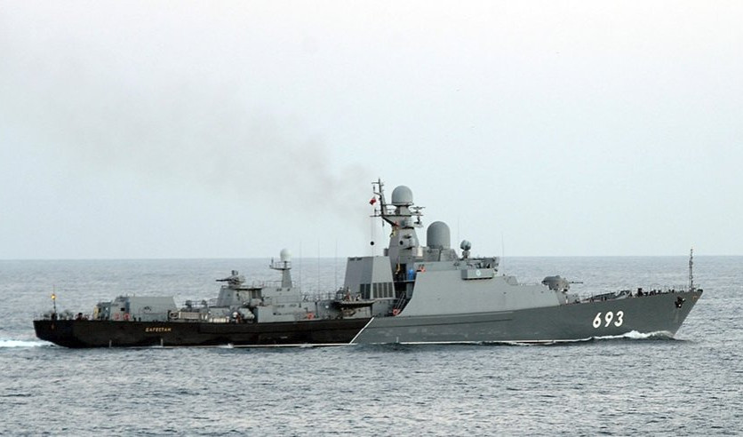 UZBUNA U NATO, PUTIN POKRENUO MORNARICU: Ruska raketna fregata iz pravca KRIMA ZAPLOVILA KA AZOVSKOM MORU!