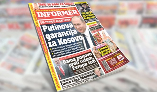 SAMO U INFORMERU! ŠTA DONOSI RUSKI LIDER: Putinova garancija za Kosovo!