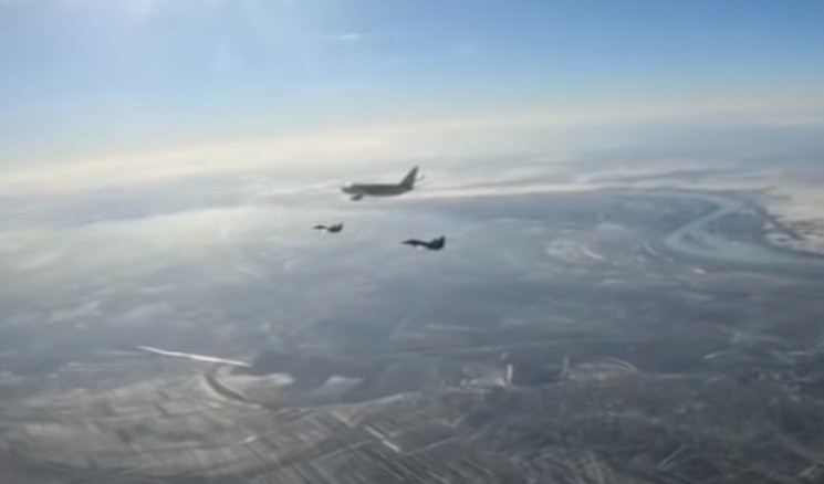 (VIDEO) SRPSKI PILOTI OTKRILI SNIMKE: Pogledajte kako su naši migovi pratili i čuvali Putinov avion