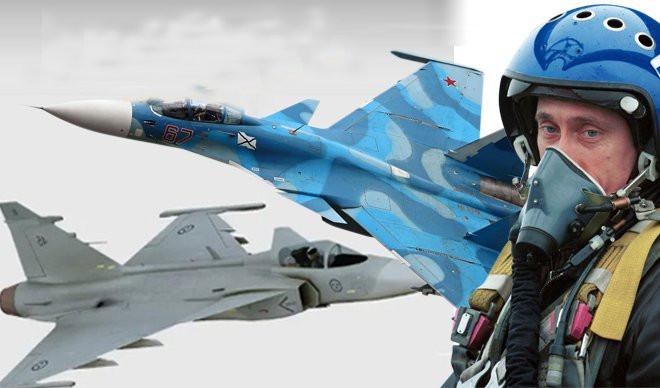(VIDEO) PUTIN: AMERI I NATO DRHTE PRED RUSKIM SUHOJIMA! Ratno vazduhoplovstvo Rusije je najbrutalnija sila na nebu ikad viđena!