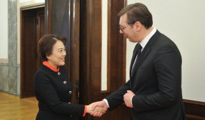 Vučić sutra sa ambasadorkom Kine Čen Bo