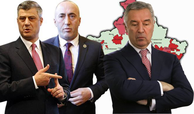 (FOTO) KAD SE OVA TROJKA SASTANE, SRBIJI SE NEŠTO GADNO SPREMA! Tači i Haradinaj razgovorali sa Đukanovićem!