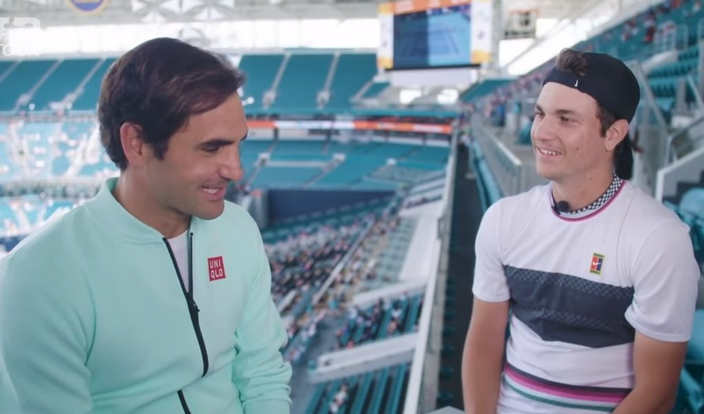 (VIDEO) KECMANOVIĆ KAO NOVINAR! Imao molbu za Novaka, Federer otkrio na čemu mu zavidi