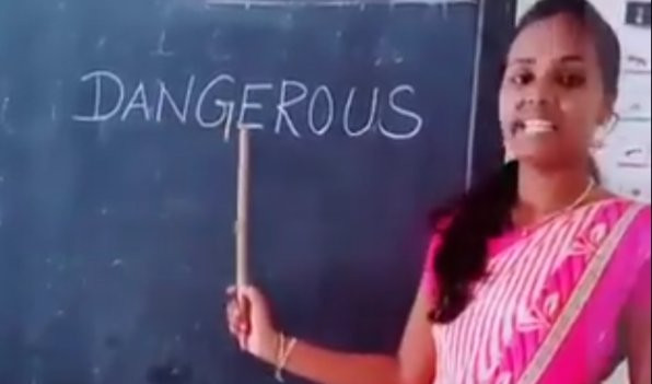 (VIDEO) PLAKAĆETE OD SMEHA! Pogledajte kako učiteljica predaje engleski đacima!