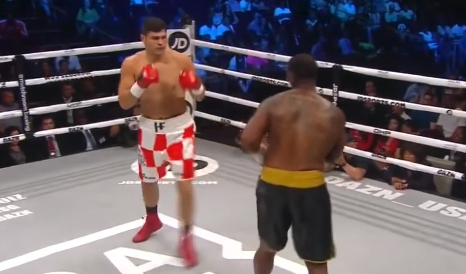 (VIDEO) NE MOGU BEZ USTAŠTVA! Hrvatski bokser besan kao ris, Ameri mu nisu pustili Tompsona!
