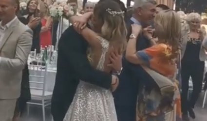 (VIDEO) DOŠLO VREME DA SE SKRASI! Oženio se Lola Smiljanić, fudbalska elita da svadbi veziste Partizana