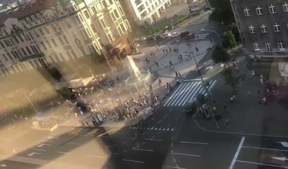 (VIDEO) KRAH PROTESTA SAVEZA ZA SRBIJU: Niko im više ne dolazi, niko neće s Boškom, Đilasom i Vukom