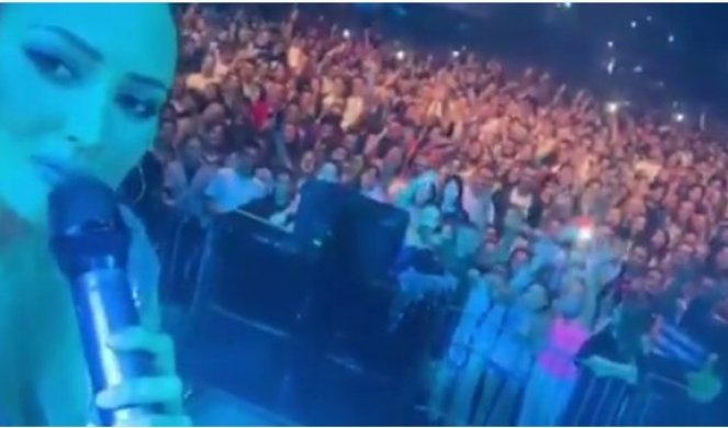 (VIDEO) ALEKSANDRA PRIJOVIĆ ZAKUCALA prvim nastupom nakon pauze! Pevala PRED VIŠE OD 15.000 LJUDI!