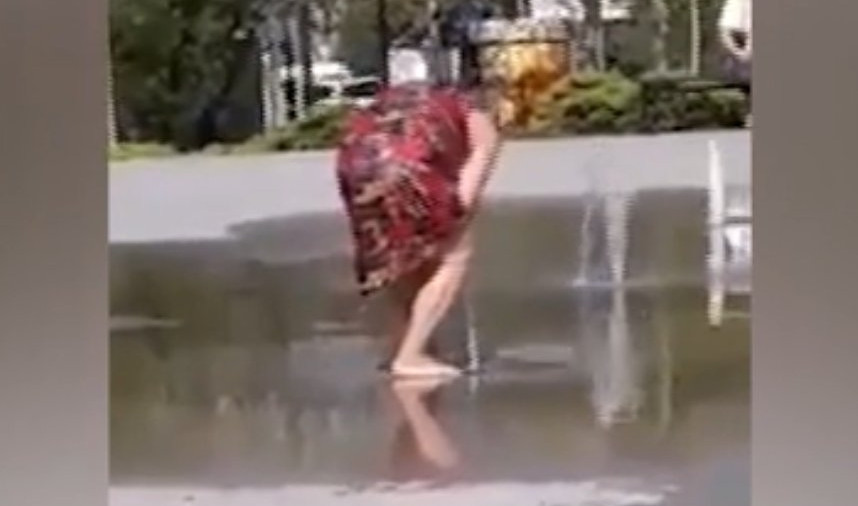 (VIDEO) MOŽDA NIJE MORE, ALI MOŽE DA PROĐE! Da li je kupanje na fontani novi trend?